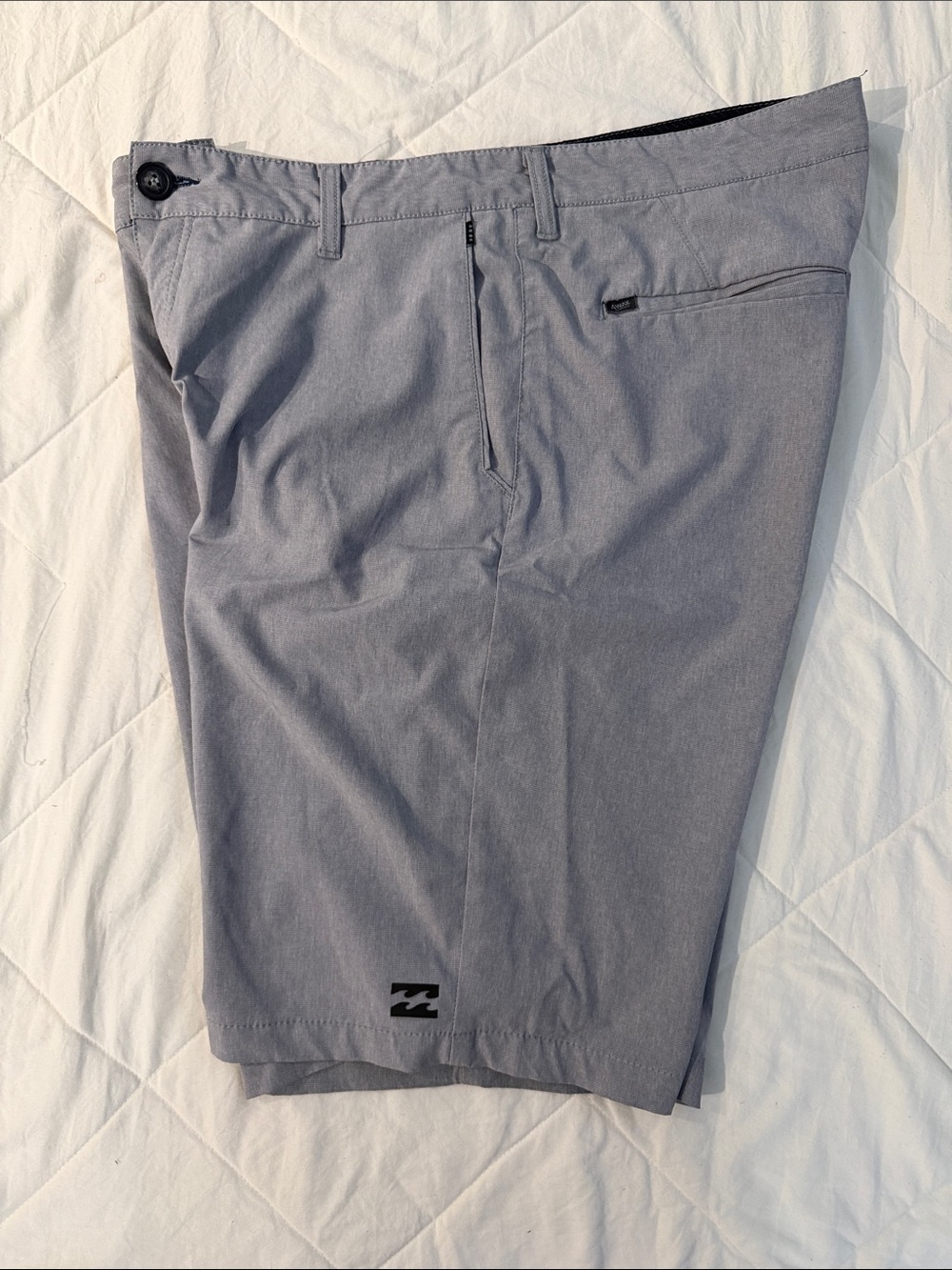Billabong Men's Light Gray Hybrid Shorts